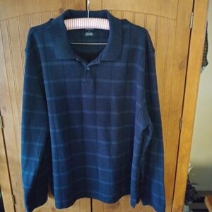 Van Heusen Long Sleeve Polo Shirt